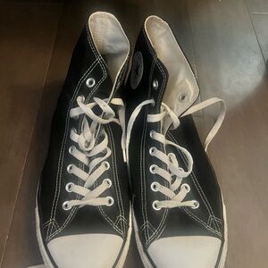 Converse All-Stars high top sneakers, black, size 11
